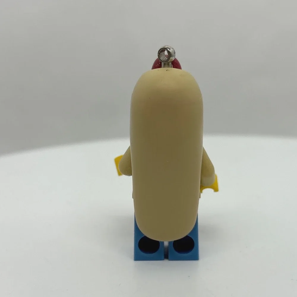 LEGO Hot Dog Man Minifigure Keychain Series 13 Food Suit Bag Charm 853571